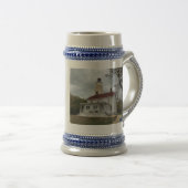 Sandy Hook Lighthouse Bierglas (VorderseiteRechts)