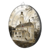 Sandy Hook Lighthouse Dartscheibe (Vorderseite rechts)