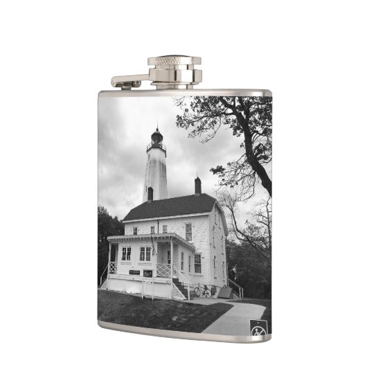 Sandy Hook Lighthouse Flachmann (Links)