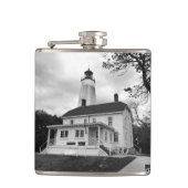 Sandy Hook Lighthouse Flachmann (Vorderseite)