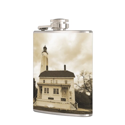 Sandy Hook Lighthouse Flachmann (Links)