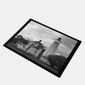 Sandy Hook Lighthouse Fußmatte (Schrägansicht)