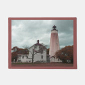 Sandy Hook Lighthouse Fußmatte (Vorderseite)