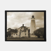 Sandy Hook Lighthouse Fußmatte (Vorderseite)