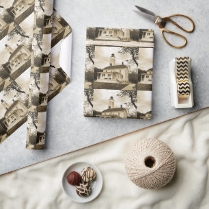 Sandy Hook Lighthouse Geschenkpapier