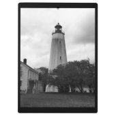 Sandy Hook Lighthouse Klemmbrett (Rückseite)