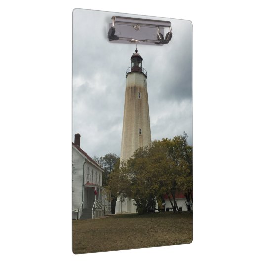 Sandy Hook Lighthouse Klemmbrett (Rechts)