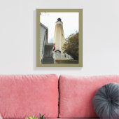 Sandy Hook Lighthouse Leinwanddruck (Insitu (Wohnzimmer))