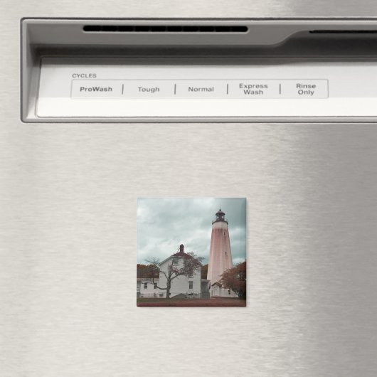 Sandy Hook Lighthouse Magnet (In Situ (Geschirrspüler))