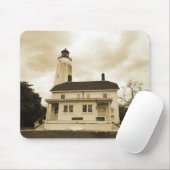 Sandy Hook Lighthouse Mousepad (Mit Mouse)