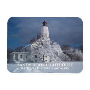 Sandy Hook Lighthouse National Historic Sehenswürd Magnet