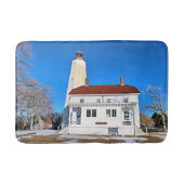 Sandy Hook Lighthouse, New Jersey Bath Mat Badematte (Vorderseite)