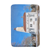 Sandy Hook Lighthouse, New Jersey Bath Mat Badematte (Vorderseite Vertikal)