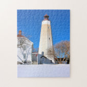 Sandy Hook Lighthouse New Jersey Jigsaw Puzzle (Vertikal)