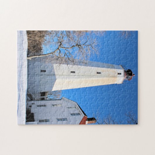 Sandy Hook Lighthouse, New Jersey Jigsaw Puzzle (Horizontal)