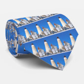 Sandy Hook Lighthouse, New Jersey Mens Krawatte (Gerollt)