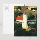 Sandy Hook Lighthouse, New Jersey Postcard Postkarte (Vorne/Hinten)