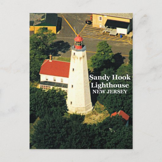 Sandy Hook Lighthouse, New Jersey Postcard Postkarte (Vorderseite)