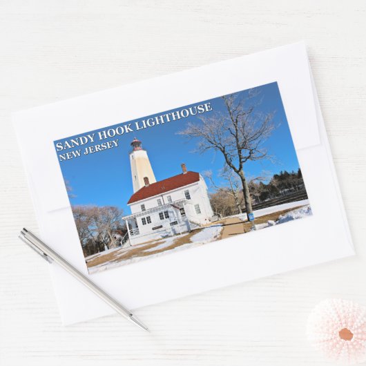 Sandy Hook Lighthouse, New Jersey Stickers (Umschlag)