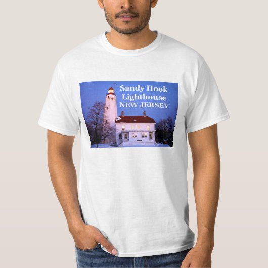 Sandy Hook Lighthouse, New Jersey T - Shirt (Vorderseite)