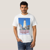 Sandy Hook Lighthouse, New Jersey T - Shirt (Vorne ganz)
