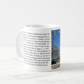 Sandy Hook Lighthouse, New Jersey Tasse (Vorderseite Links)
