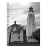 Sandy Hook Lighthouse Notizblock (Vorderseite)