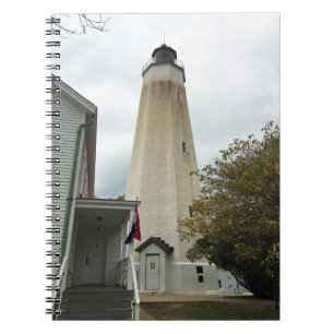 Sandy Hook Lighthouse Notizblock