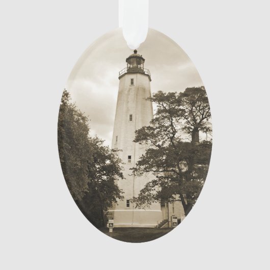 Sandy Hook Lighthouse Ornament (Vorderseite)