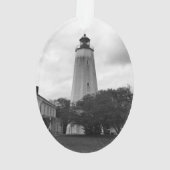 Sandy Hook Lighthouse Ornament (Rückseite)