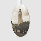 Sandy Hook Lighthouse Ornament (Vorderseite)