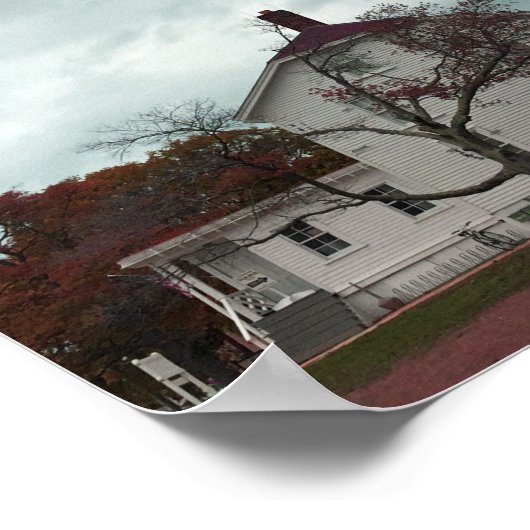 Sandy Hook Lighthouse Poster (Ecke)