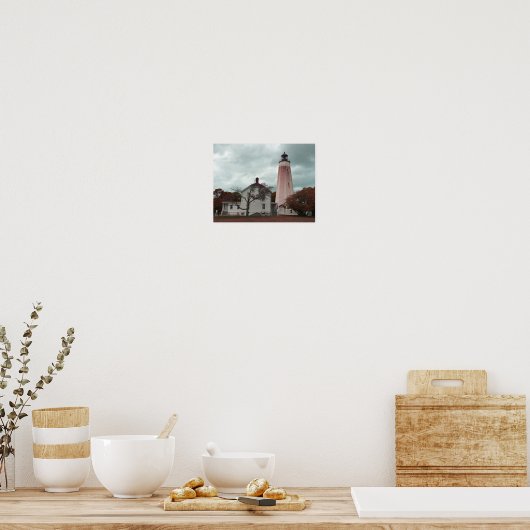 Sandy Hook Lighthouse Poster (Küche)
