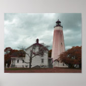 Sandy Hook Lighthouse Poster (Vorne)
