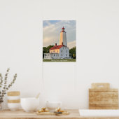 Sandy Hook Lighthouse Poster (Küche)
