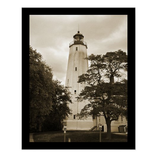 Sandy Hook Lighthouse Poster (Vorderseite)