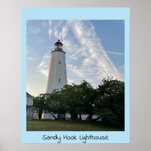 Sandy Hook Lighthouse Poster (Vorne)
