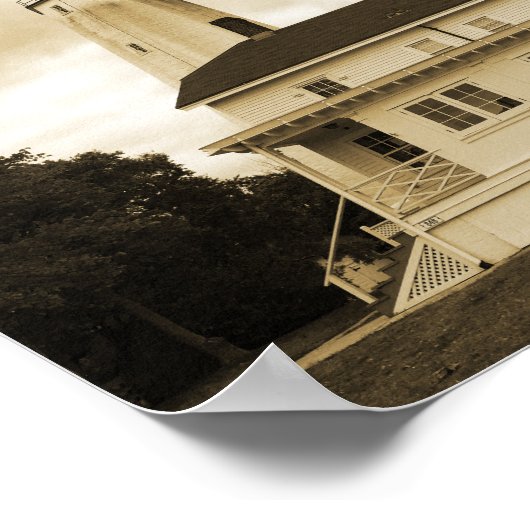 Sandy Hook Lighthouse Poster (Ecke)