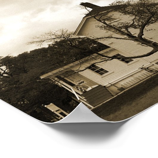 Sandy Hook Lighthouse Poster (Ecke)