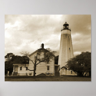 Sandy Hook Lighthouse Poster