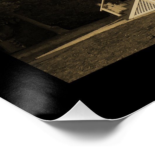 Sandy Hook Lighthouse Poster (Ecke)