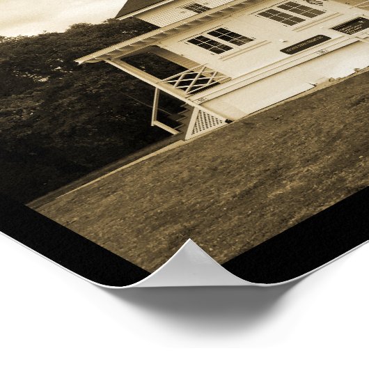 Sandy Hook Lighthouse Poster (Ecke)