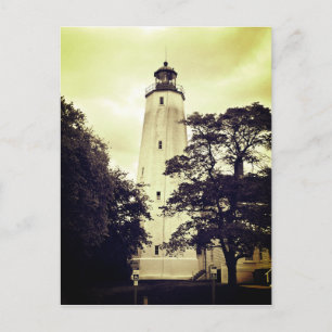 Sandy Hook Lighthouse Postkarte