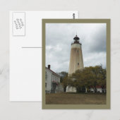 Sandy Hook Lighthouse Postkarte (Vorne/Hinten)