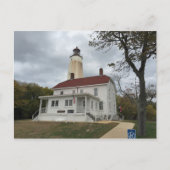 Sandy Hook Lighthouse Postkarte (Vorderseite)