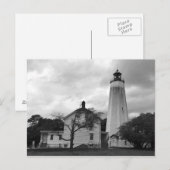 Sandy Hook Lighthouse Postkarte (Vorne/Hinten)