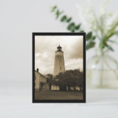 Sandy Hook Lighthouse Postkarte (Stehend Vorderseite)