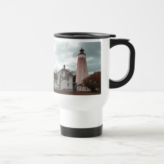 Sandy Hook Lighthouse Reisebecher (Rechts)