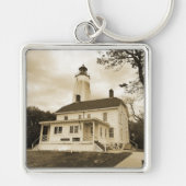 Sandy Hook Lighthouse Schlüsselanhänger (Vorne)