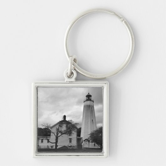 Sandy Hook Lighthouse Schlüsselanhänger (Vorne)